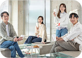 LG U+ 기업인터넷 설치사례>공용 사무실 - 1인부터 50인 이상의 대규모 사무실까지 끊김 없이 사용가능